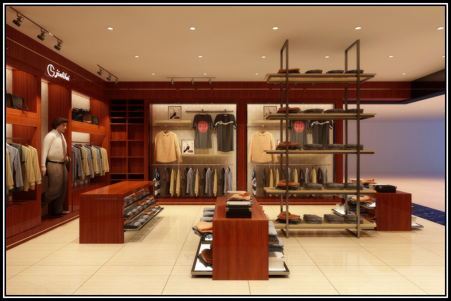男裝店裝修設(shè)計(jì)